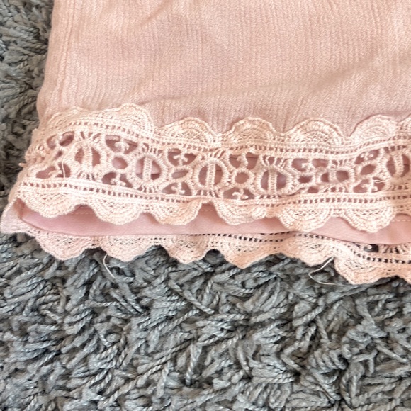Flowy Pink Shorts - Picture 3 of 5